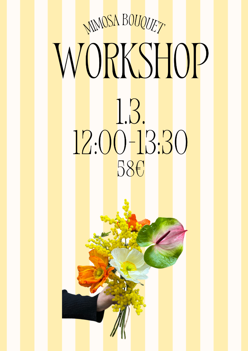Mimosa Bouquet Workshop 1.3.